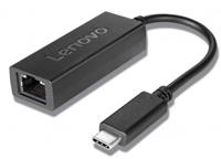 Lenovo USB-C, Netwerk Adapter [1x USB-C - 1x RJ45] USB-C to Ethernet Adapter