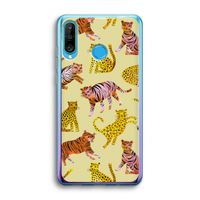 Cute Tigers and Leopards: Huawei P30 Lite Transparant Hoesje