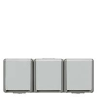 Siemens 5UB4731 Wandcontactdoos met randaarde Delta Grijs Schakelmateriaal 1 stuk(s)