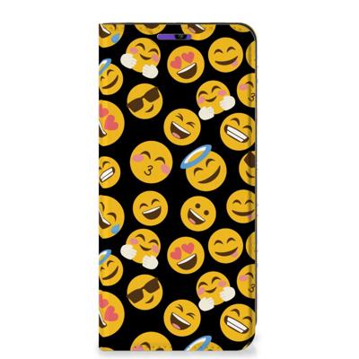 Samsung Galaxy A22 4G | M22 | Hoesje met Magneet | Emoji Samsung Galaxy A22 4G | M22 | Hoesje met Magneet | Emoji