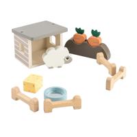 Done By Deer tiny farm houten speelset sheepy