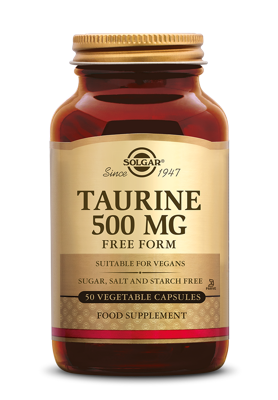 Solgar Taurine 500 mg Capsules