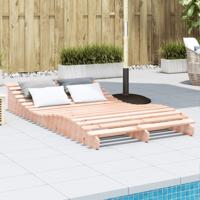 Ligbed 205x110x31,5 cm massief douglashout