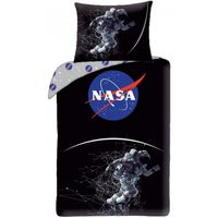 NASA Dekbedovertrek Spacewalk - Eenpersoons - 140 x 200 cm - Katoen - thumbnail