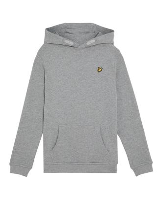 Lyle & Scott winter hoodie jongens - licht grijs