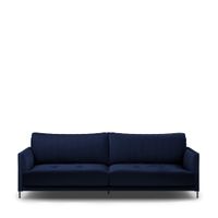 Rivièra Maison 3,5-zits Bank 'Bal Harbour' Velvet, kleur Midnight Blue - thumbnail
