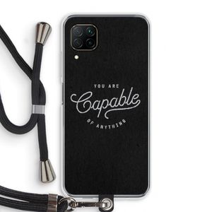 Capable: Huawei P40 Lite Transparant Hoesje met koord