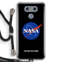 NASA: LG G6 Transparant Hoesje met koord