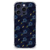 Doorzichtige Silicone Hoesje voor iPhone 16 Pro Voetbal