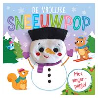 Rebo Publishers Vrolijke sneeuwpop - vingerpopboek