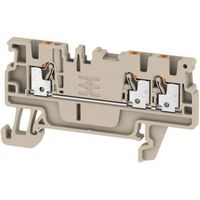 Weidmüller 1552740000 Doorgangsklem 3.50 mm Spanveer Beige 50 stuk(s) Piece - thumbnail