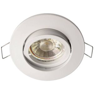 Deko Light Alioth 110027 Plafondinbouwring LED, Halogeen GU5.3, MR16 35 W Signaalwit (RAL 9003)