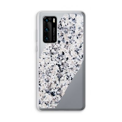 Gespikkelde marmer: Huawei P40 Transparant Hoesje