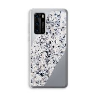 Gespikkelde marmer: Huawei P40 Transparant Hoesje