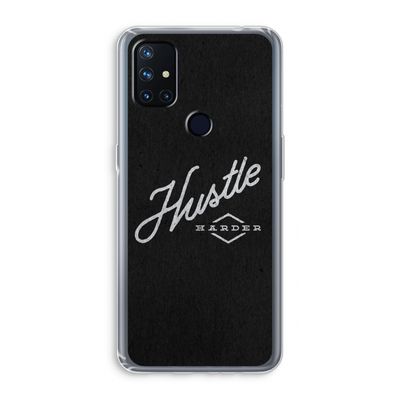 Hustle: OnePlus Nord N10 5G Transparant Hoesje
