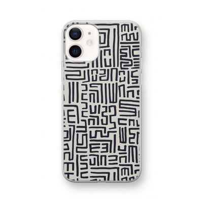 Moroccan Print: iPhone 12 mini Transparant Hoesje
