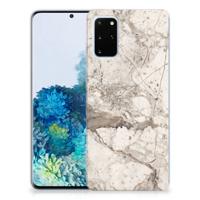 Samsung Galaxy S20 Plus | TPU | Siliconen hoesje | Marmer Beige