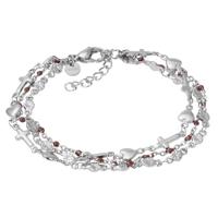 iXXXi Armband Ghana Brown Zilver