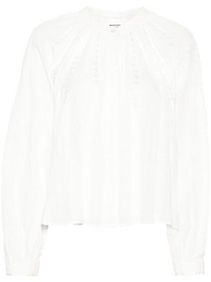 MARANT ÉTOILE blouse Janelle en crochet - Blanc