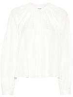 MARANT ÉTOILE blouse Janelle en crochet - Blanc - thumbnail