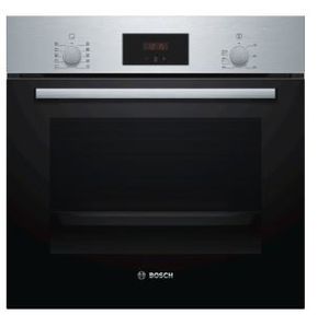 Bosch HBF154BS0 oven 66 l 3300 W A Zwart, Roestvrijstaal