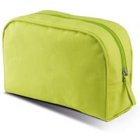 Kimood grote Toilettas / Make-up etui - lime groen - 28 x 18 x 9 cm - Reis etui - Schooletui Kimood grote Toilettas / Make-up etui - lime groen - 28 x 18 x 9 cm - Reis etui - Schooletui