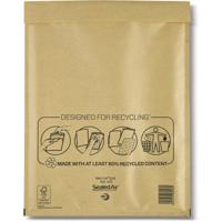 Mail Lite luchtkussenenveloppen, goud, H/5, 270 x 360 mm, doos van 50 stuks