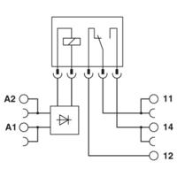 Phoenix Contact PLC-RPT-110UC/21AU/RW Interfacerelais 10 stuk(s) - thumbnail