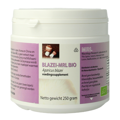 MRL Agaricus poeder bio 250 Gram MRL Agaricus poeder bio 250 Gram