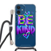 Be Kind: iPhone 12 Transparant Hoesje met koord
