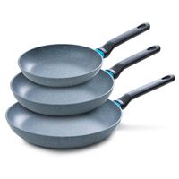 BK Blue Label Granite koekenpannenset - Ø 20 + Ø 24 + Ø 28 cm - set van 3 stuks - thumbnail