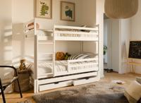 Stapelbed met Lade Luuk - 3-persoons Stapelbed met Lade Luuk - 3-persoons