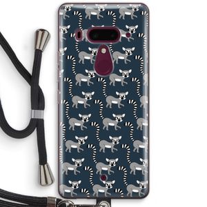 Makis: HTC U12+ Transparant Hoesje met koord