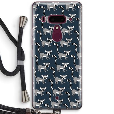 Makis: HTC U12+ Transparant Hoesje met koord
