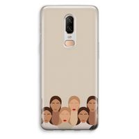 Girls girls girls: OnePlus 6 Transparant Hoesje