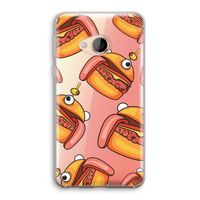 Hamburger: HTC U Play Transparant Hoesje