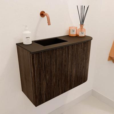 Toiletmeubel Mondiaz Joya | 61.6 cm | Meubelkleur Walnut | Faye wastafel Urban Links | Zonder kraangat(en) Toiletmeubel Mondiaz Joya | 61.6 cm | Meubelkleur Walnut | Faye wastafel Urban Links | Zonder kraangat(en)
