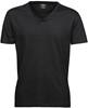 Tee Jays TJ8006 Fashion V-Neck Sof Tee - Black - L