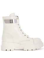 Giuseppe Zanotti bottines Alexa en cuir - Blanc