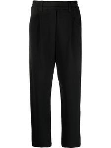 Brunello Cucinelli pantalon à taille élastique - Noir