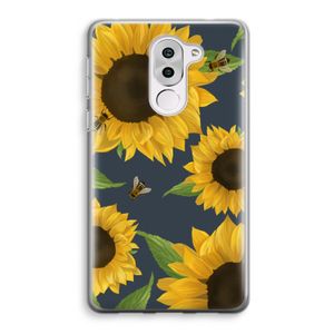 Sunflower and bees: Honor 6X Transparant Hoesje