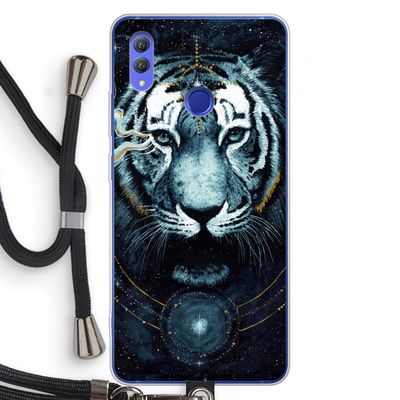 Darkness Tiger: Honor Note 10 Transparant Hoesje met koord