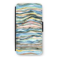 Watercolor Agate: iPhone 11 Flip Hoesje