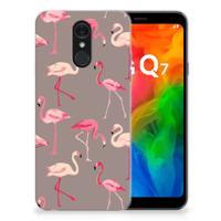 LG Q7 | TPU Hoesje | Flamingo LG Q7 | TPU Hoesje | Flamingo