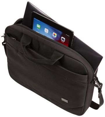 Case Logic Advantage Laptop Attaché 14" - tas 14 inch zwart