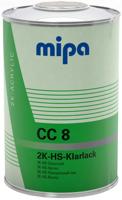 Mipa blanke lak "cc 8" 2-component hs clear pain