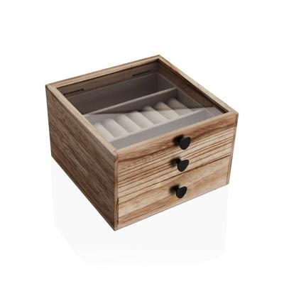 Juwelenkistje Versa Paulownia hout 21 x 7 x 30 cm
