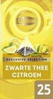 Thee lipton exclusive citroen 25x2gr | 6 stuks