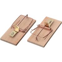 Ubbink Muizenval - 2x stuks - muizenklemmen - 10 cm - Ongediertebestrijding