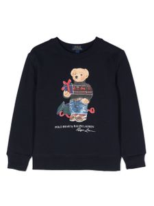 POLO RALPH LAUREN KIDS sweat Polo Bear à col ras du cou - Bleu